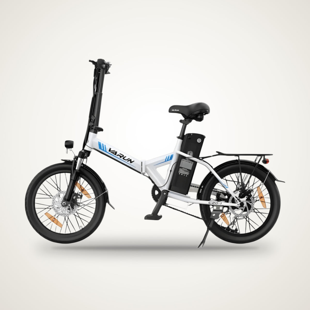 VARUN C20-1 / C20-1 Pro 20" Folding E-Bike – 48V, Shimano 7-Speed