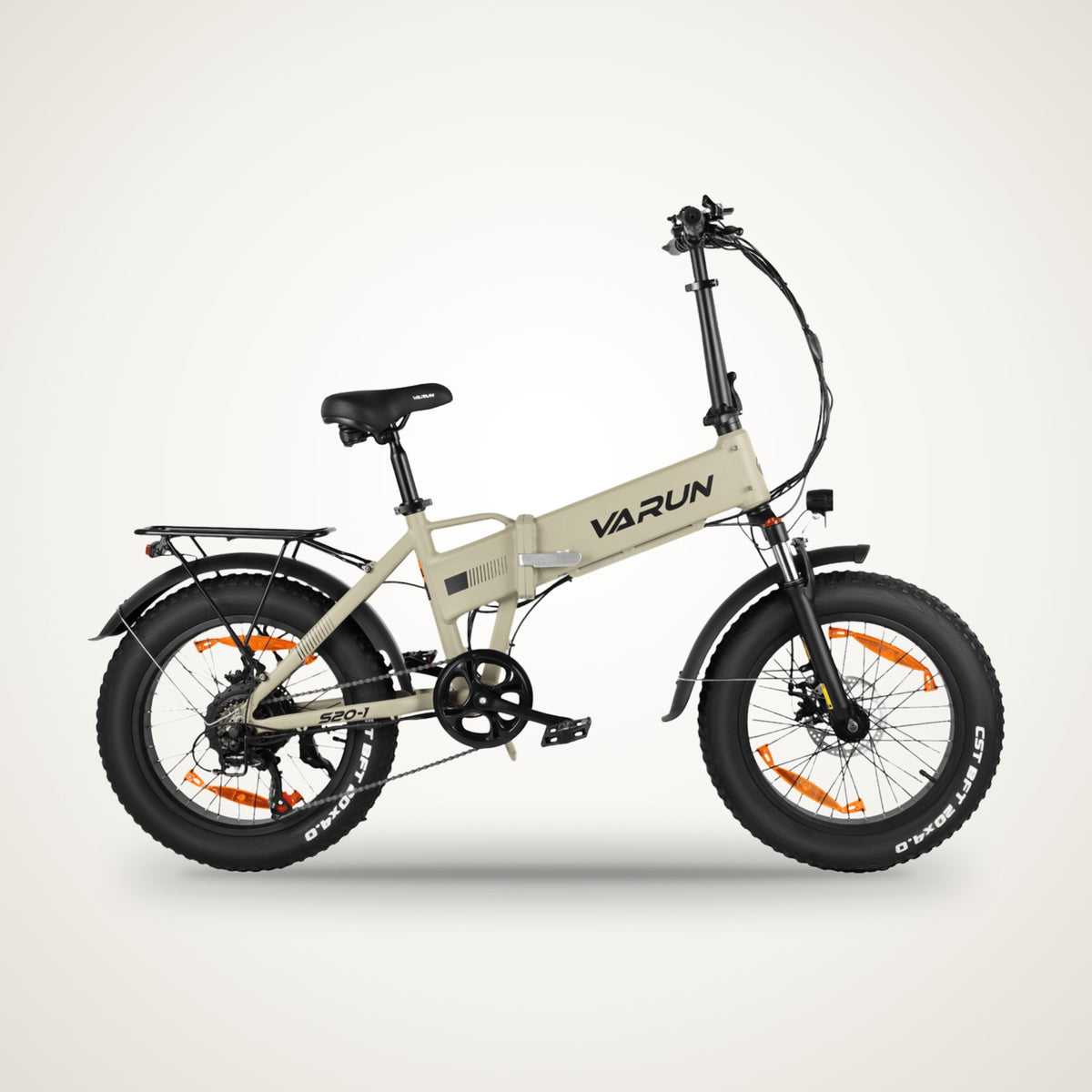 VARUN S20-1 Folding Fat Tyre E-Bike – 48V 13Ah, 20×4.0", up to 100 km