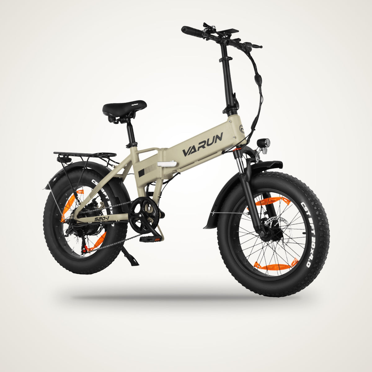VARUN S20-1 Folding Fat Tyre E-Bike – 48V 13Ah, 20×4.0", up to 100 km