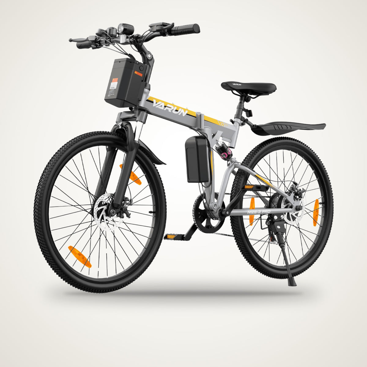 VARUN M26-3 Pro 26" Electric Mountain Bike – 48V 7.8Ah, Shimano 7-Speed