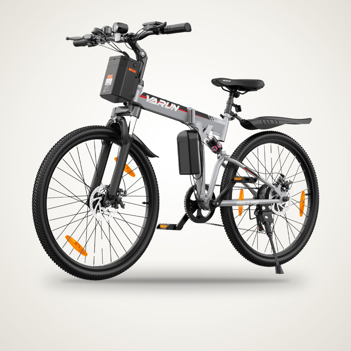 VARUN M26-3 Pro 26" Electric Mountain Bike – 48V 7.8Ah, Shimano 7-Speed