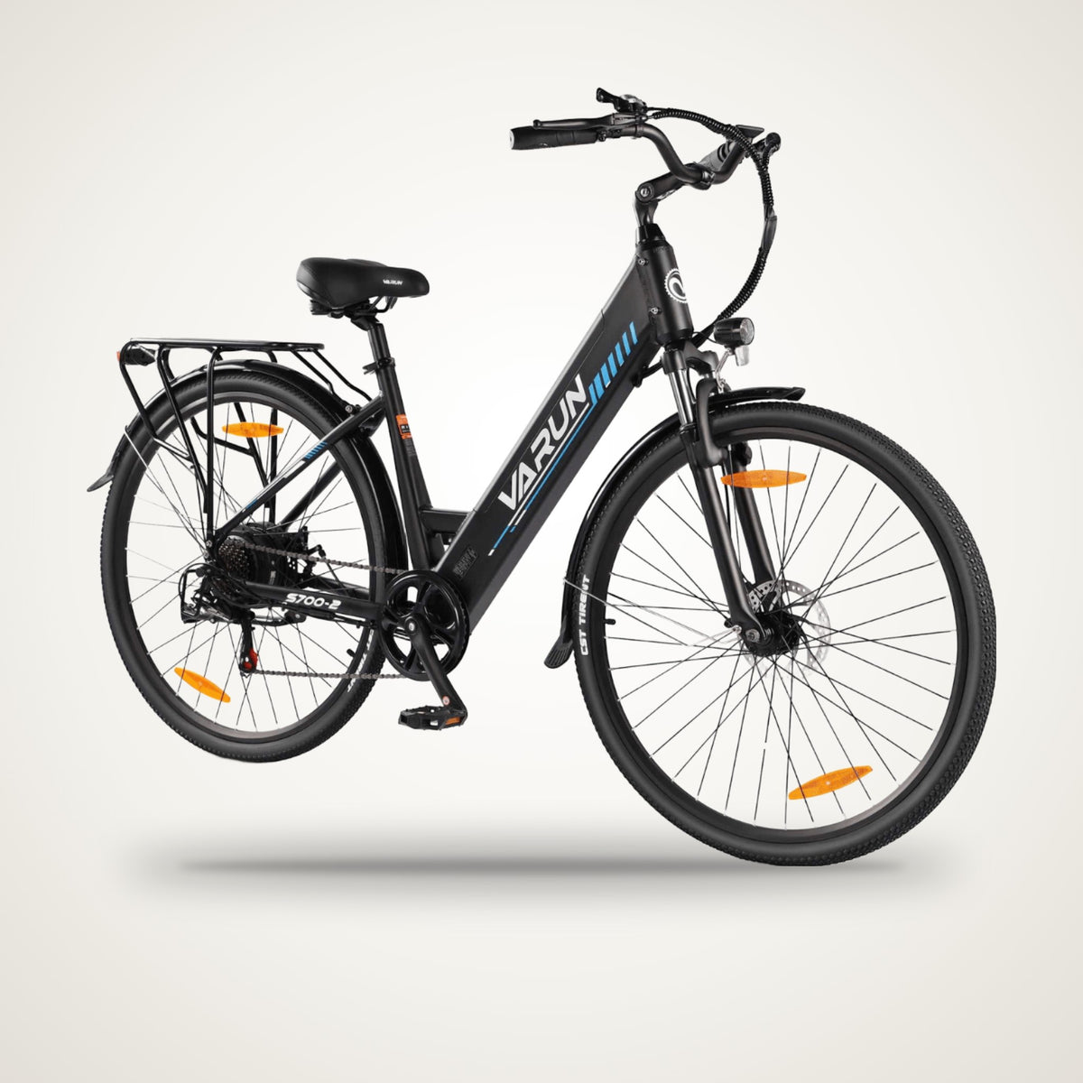 VARUN S700-2 Step-Through City E-Bike – 48V 10.4Ah, Shimano 7-Speed