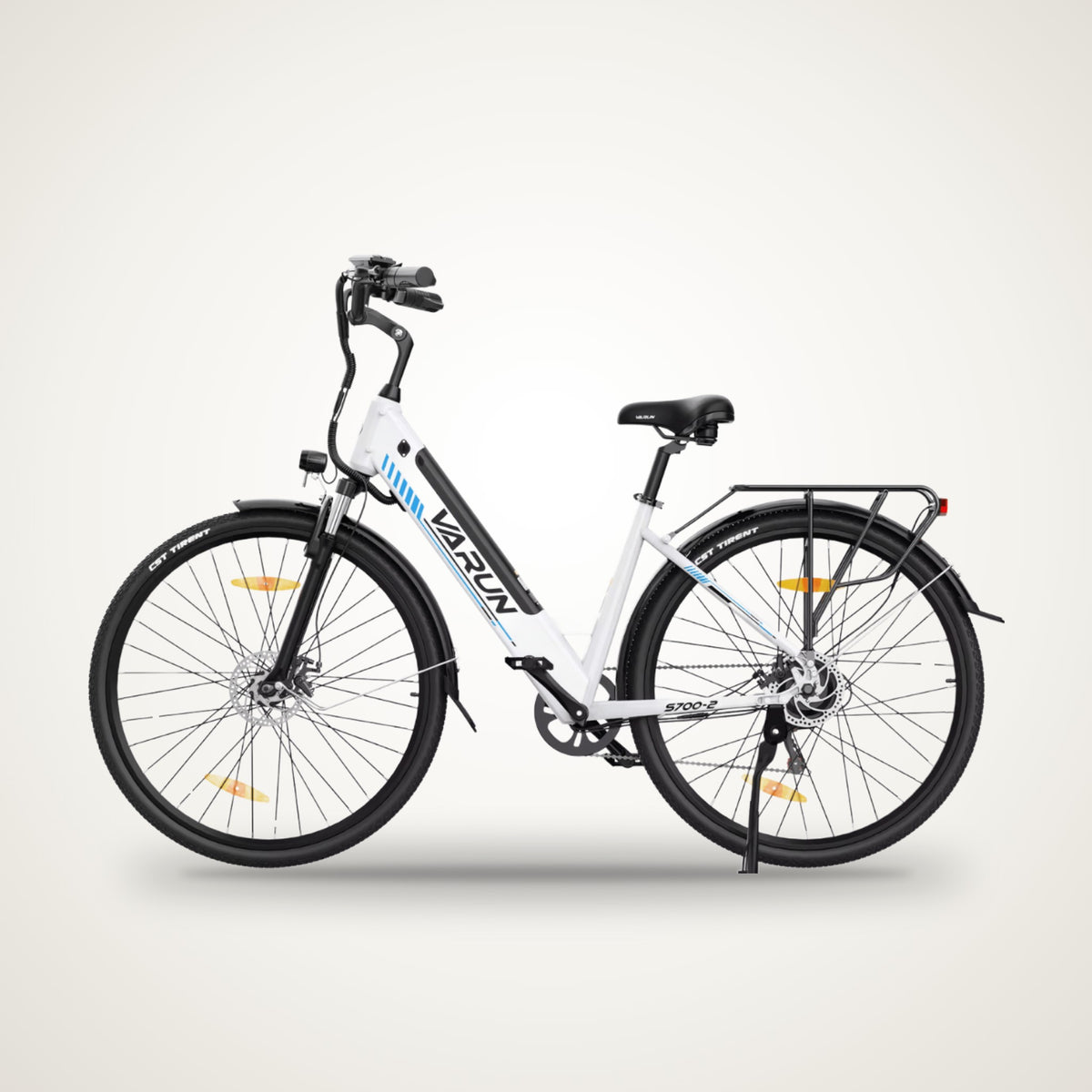 VARUN S700-2 Step-Through City E-Bike – 48V 10.4Ah, Shimano 7-Speed