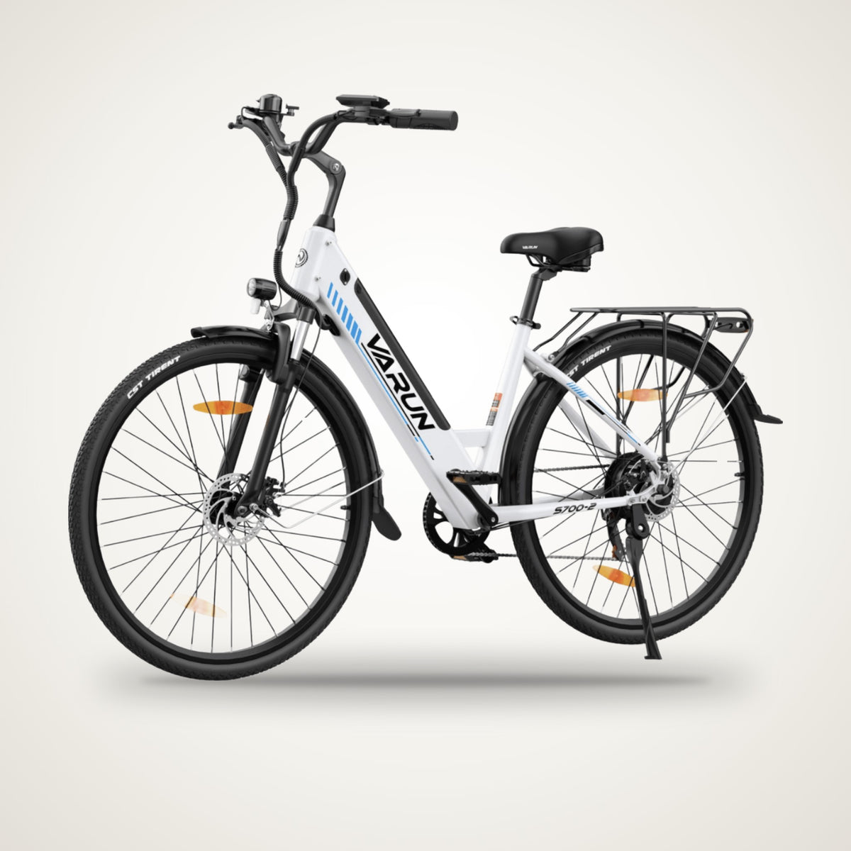 VARUN S700-2 Step-Through City E-Bike – 48V 10.4Ah, Shimano 7-Speed