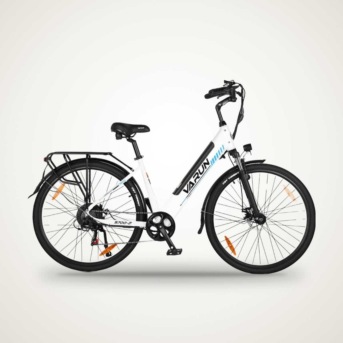 VARUN S700-2 Step-Through City E-Bike – 48V 10.4Ah, Shimano 7-Speed