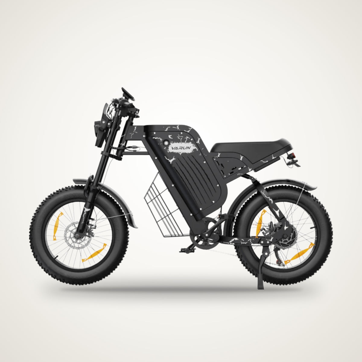 VARUN X-Plorer Raptor Moped-Style Fat Tyre E-Bike – 1000W, 95 Nm, 48V 20.8Ah