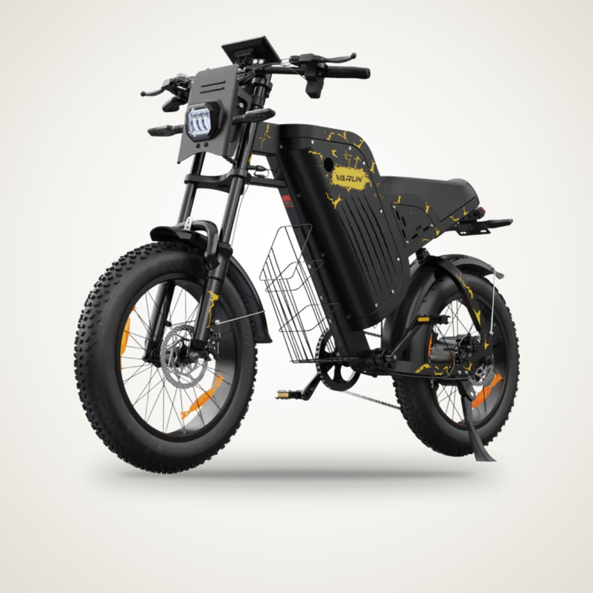 VARUN X-Plorer Raptor Moped-Style Fat Tyre E-Bike – 1000W, 95 Nm, 48V 20.8Ah
