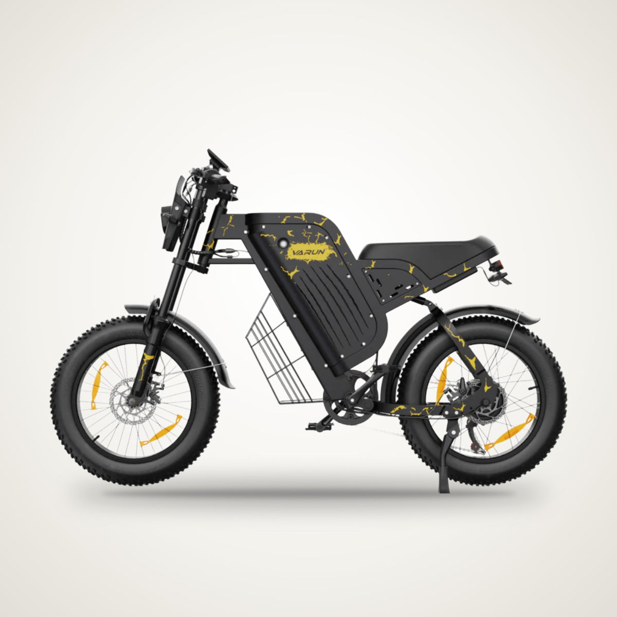 VARUN X-Plorer Raptor Moped-Style Fat Tyre E-Bike – 1000W, 95 Nm, 48V 20.8Ah