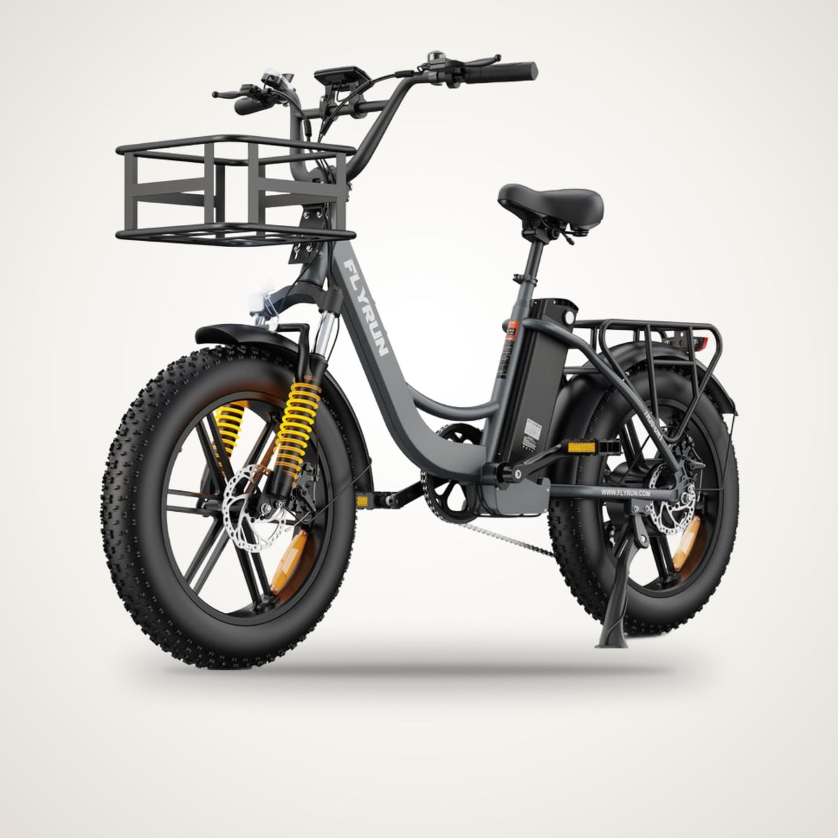 FLYRUN F2013 Folding Fat Tyre E-Bike – 48V 13Ah, 20×4.0" Tyres