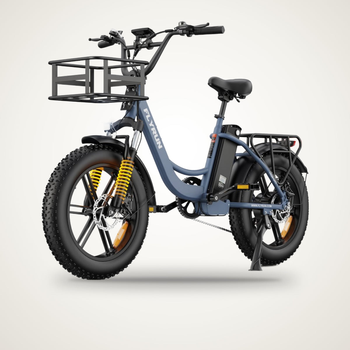 FLYRUN F2013 Folding Fat Tyre E-Bike – 48V 13Ah, 20×4.0" Tyres
