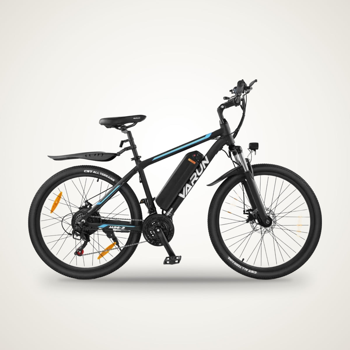 VARUN M26-2 26" Electric Mountain Bike – 250W, 48V 7.8Ah, Shimano 21-Speed
