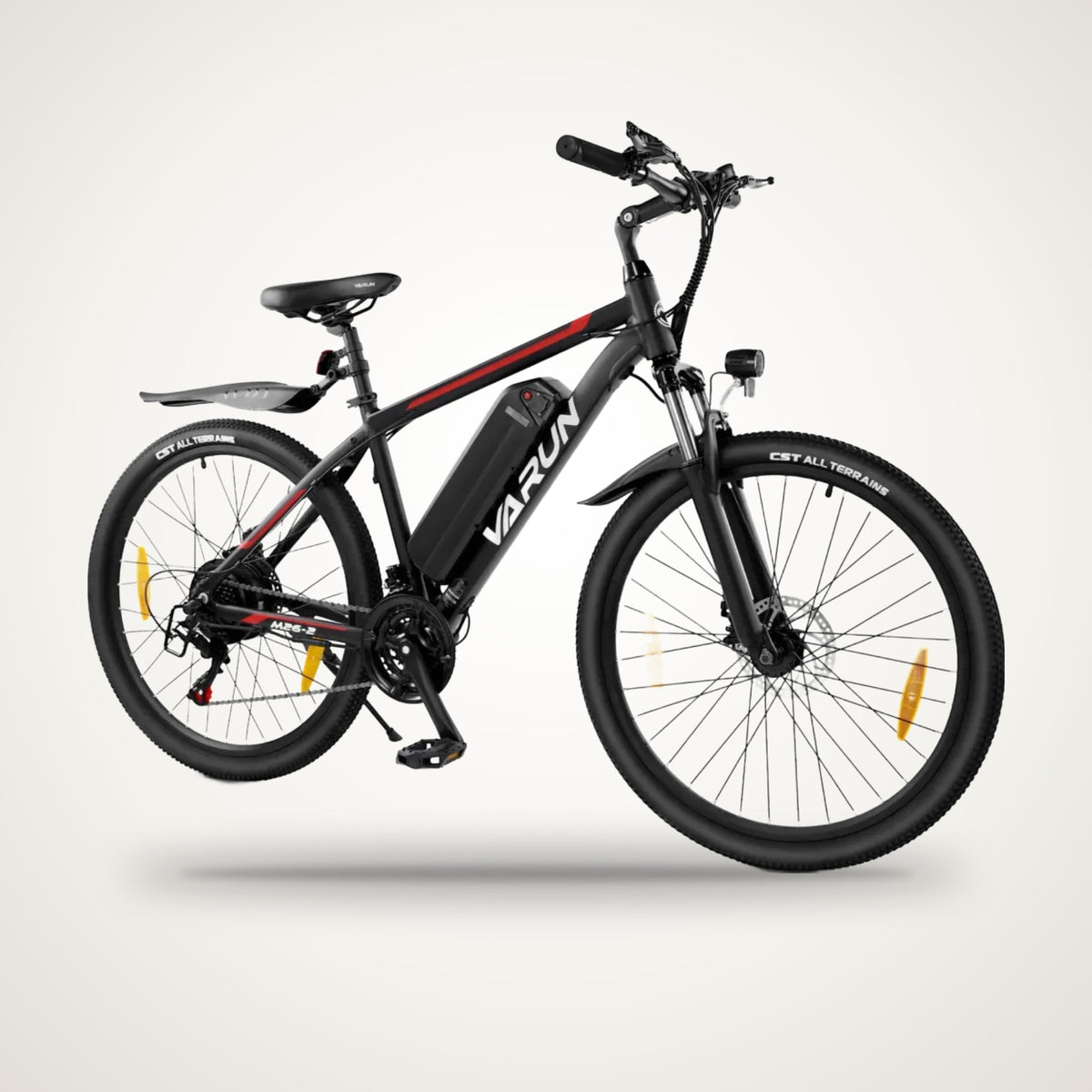 VARUN M26-2 26" Electric Mountain Bike – 250W, 48V 7.8Ah, Shimano 21-Speed