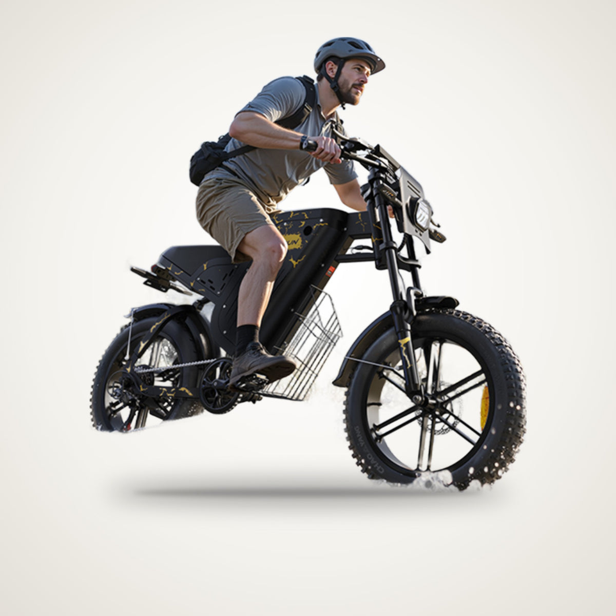 VARUN X-Plorer Beast Moped-Style E-Bike – 48V 31.5Ah (1512Wh), up to 160 km, Full Suspension
