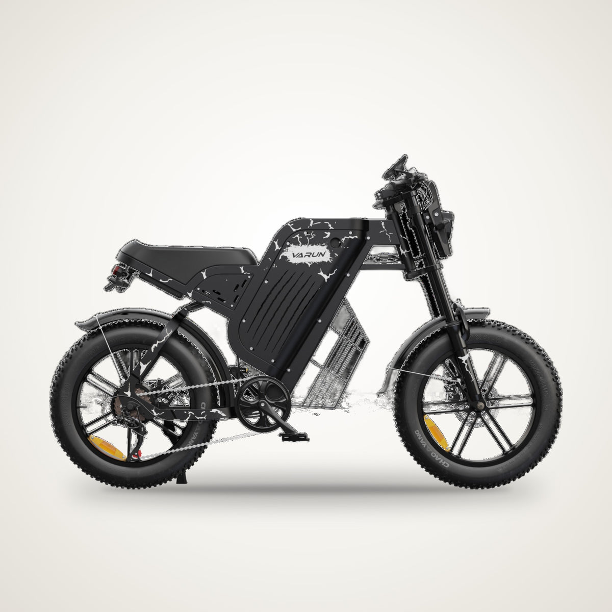 VARUN X-Plorer Beast Moped-Style E-Bike – 48V 31.5Ah (1512Wh), up to 160 km, Full Suspension