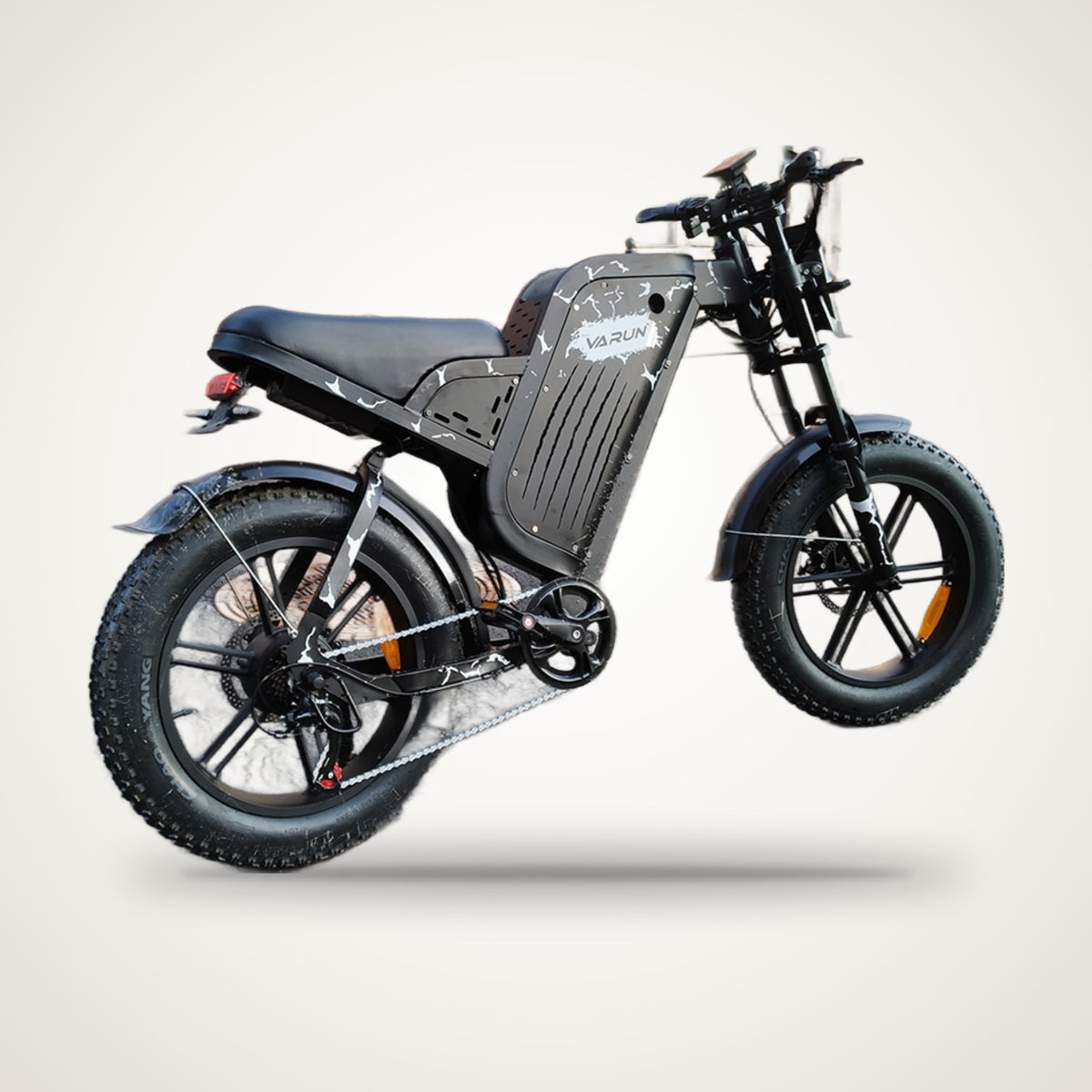 VARUN X-Plorer Beast Moped-Style E-Bike – 48V 31.5Ah (1512Wh), up to 160 km, Full Suspension