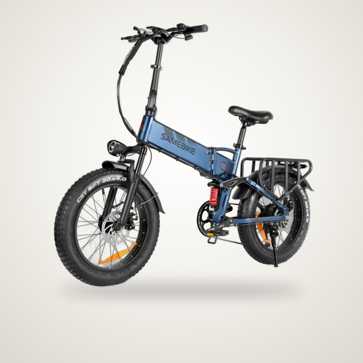 SAME Bike RS-A02 Pro Folding Fat Tyre E-Bike studio photo