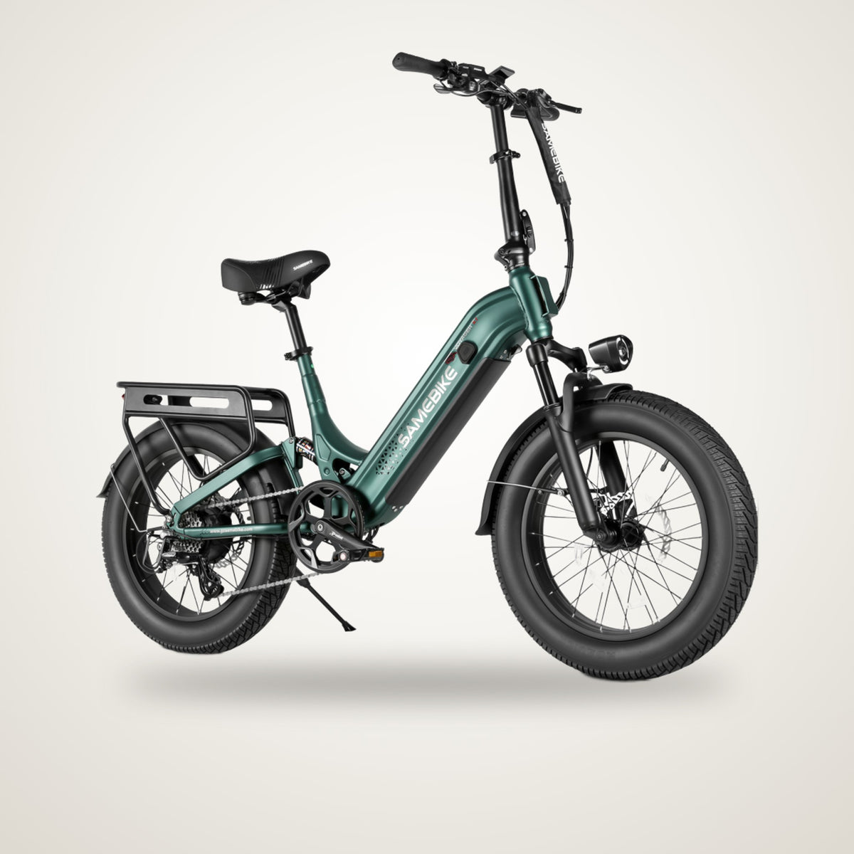SAME Bike Voyager XT Fat Tyre E-Bike studio photo