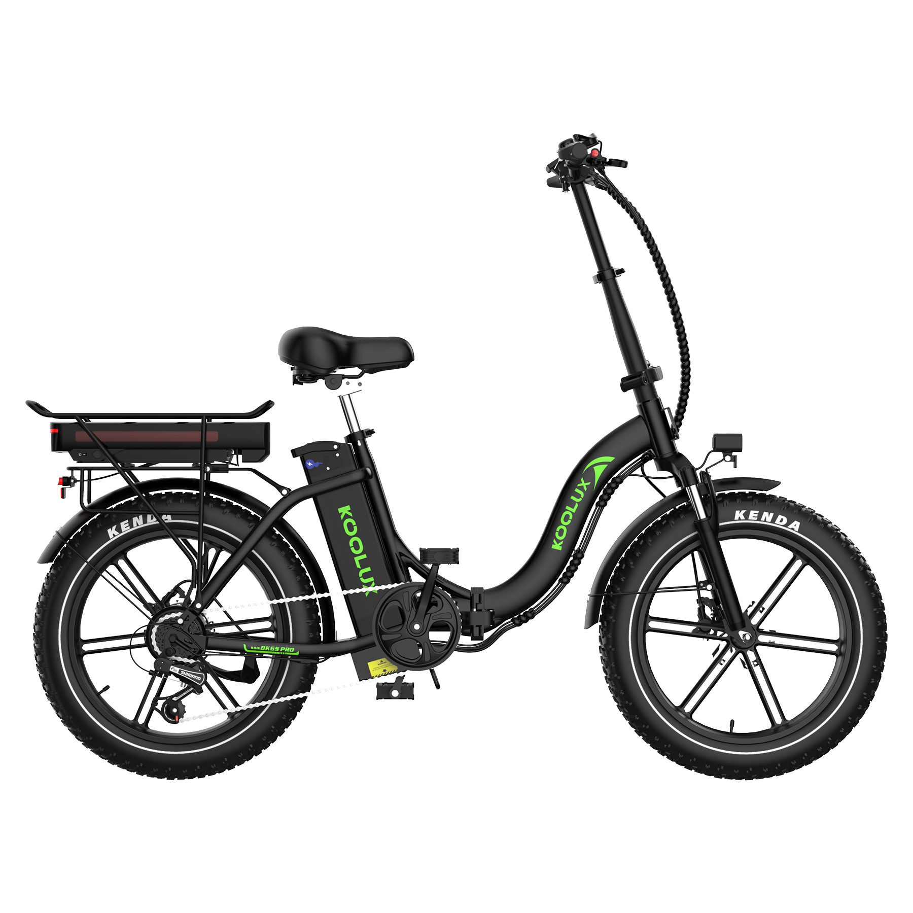 KOOLUX BK6S 4.0 Folding E-Bike UK – 48V 13Ah 25km/h 20" Fat Tyre