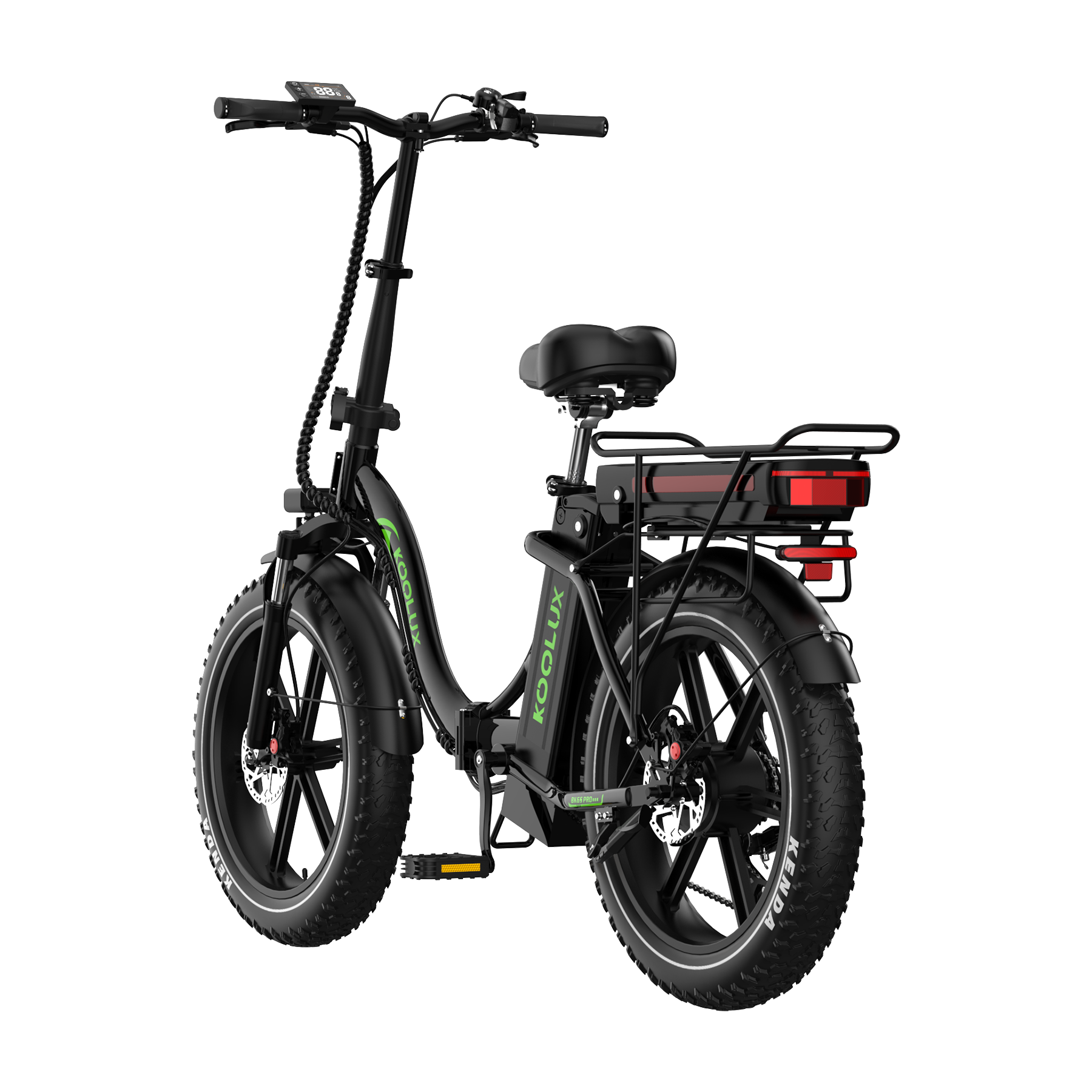 KOOLUX BK6S PRO Dual Battery Folding E-bike UK – 150km Range 48V 250W