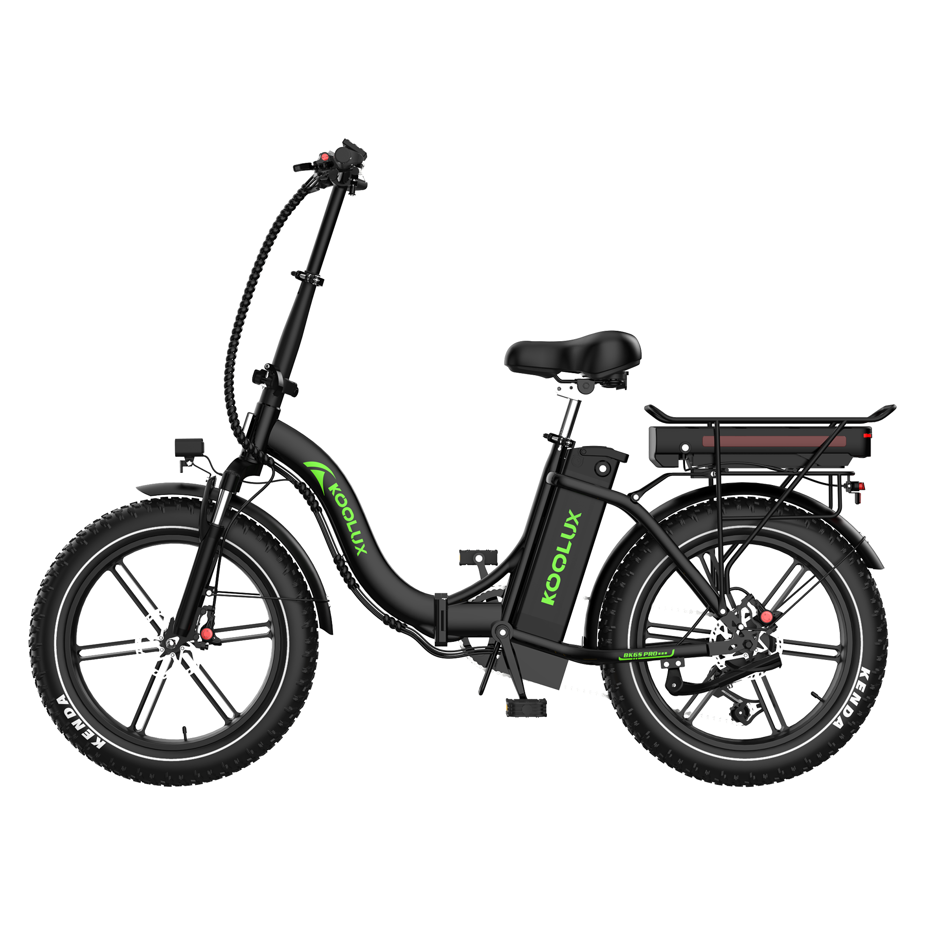 KOOLUX BK6S PRO Dual Battery Folding E-bike UK – 150km Range 48V 250W