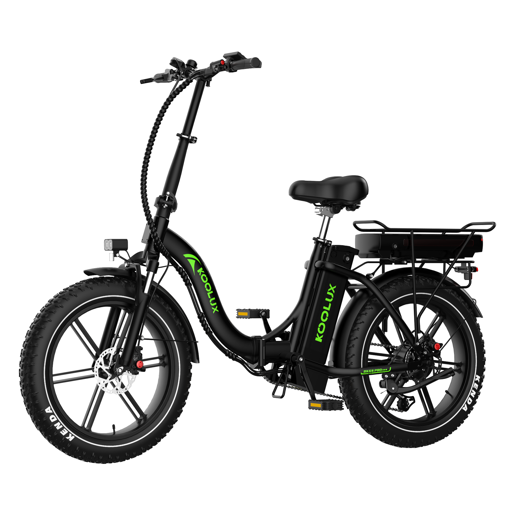 KOOLUX BK6S PRO Dual Battery Folding E-bike UK – 150km Range 48V 250W