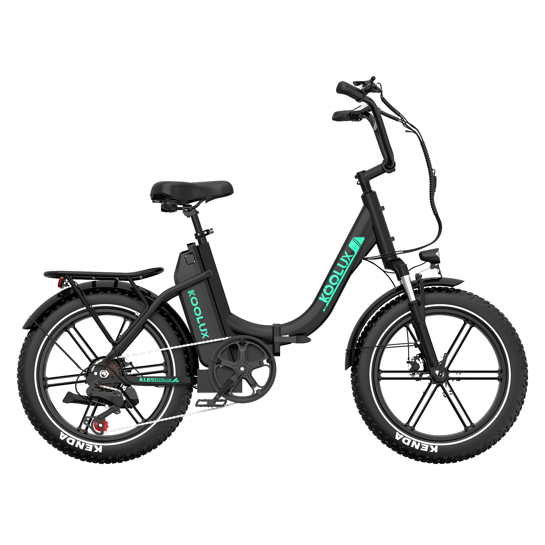 KOOLUX KL6S Folding Ebike UK – 48V 15.6Ah 120km Range 20" Fat Tyre 250W