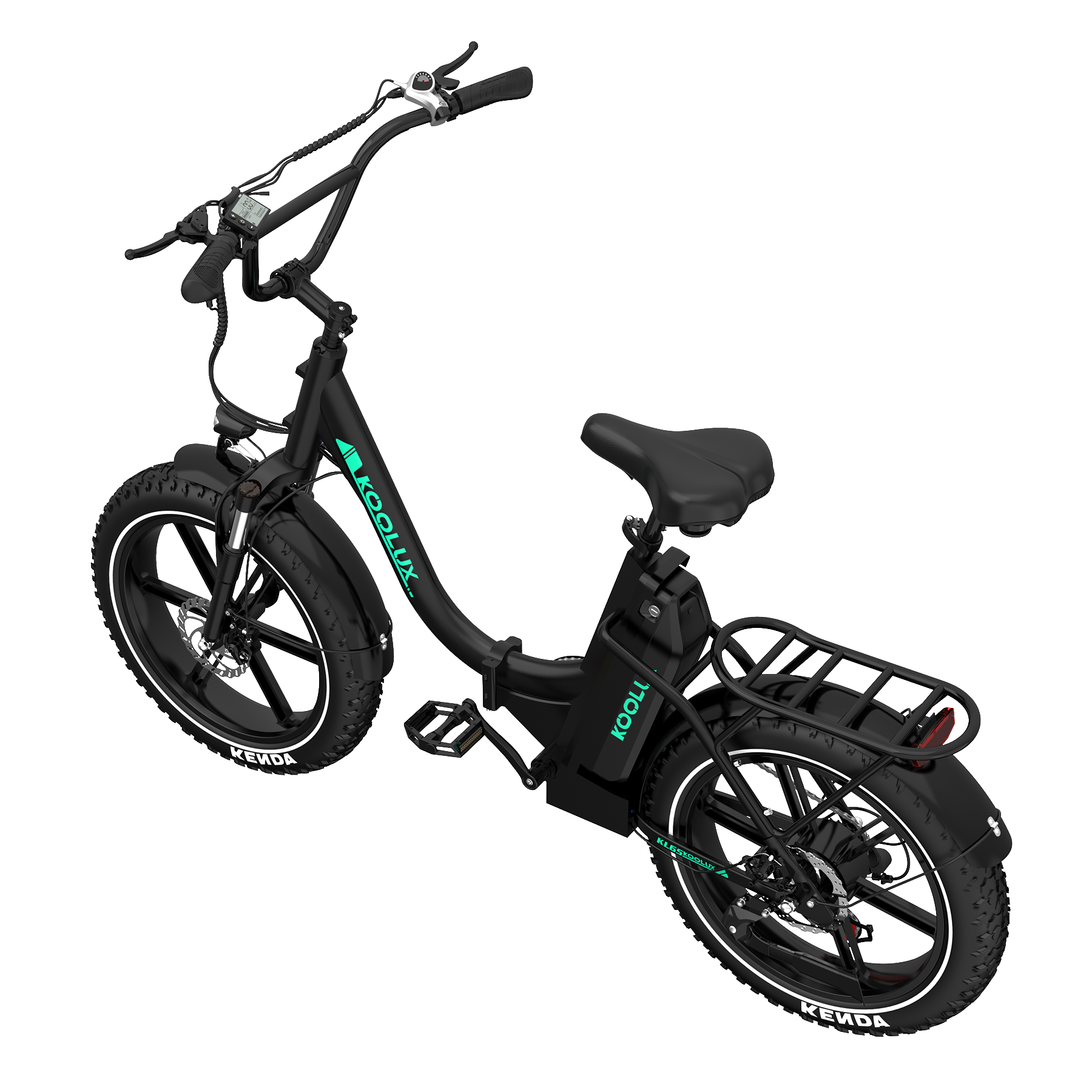 KOOLUX KL6S Folding Ebike UK – 48V 15.6Ah 120km Range 20" Fat Tyre 250W