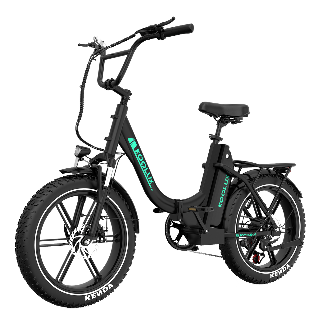 KOOLUX KL6S Folding Ebike UK – 48V 15.6Ah 120km Range 20" Fat Tyre 250W